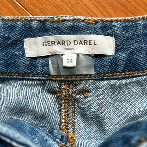 Gerard Darel Wide Leg Flare Jeans - Picture 3 of 8